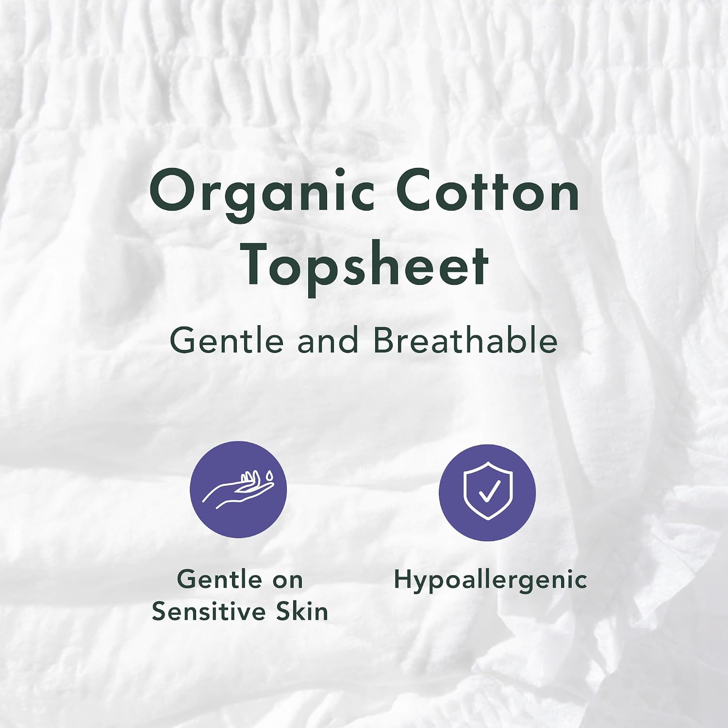 Rael Disposable Period Underwear, Organic Cotton Cover (Size S-M, 20 Ct) | Leak Locker, Unscented, Extended Coverage for Women, Period Essentials, Postpartum Essentials, Feminine Care - Image 3