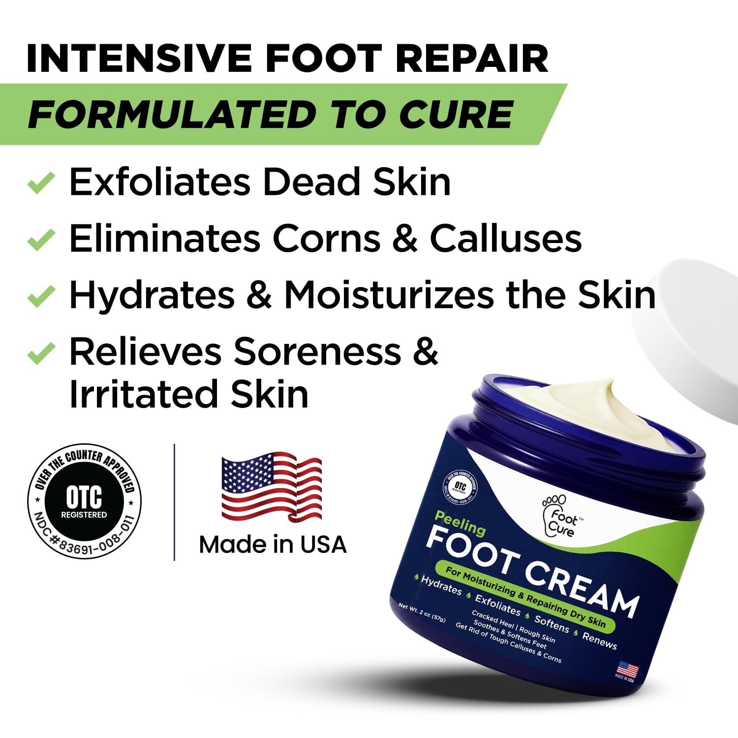 Tea Tree Callus Remover Gel & Foot Soak, Foot Cream for Dry Cracked Feet | Extra Strength Callus Remover Gel kit for Dry Cracked Heels, Foot Cream Hydrate Softens Calluses & Rough Skin - 4in1 - Image 2