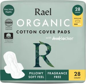 Rael Organic Cotton Cover Sanitary ...