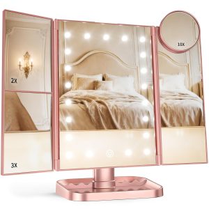 HUONUL 2X/3X/10X Magnifying Vanity ...