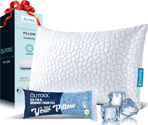 QUTOOL Cooling Pillow for Sleeping,...