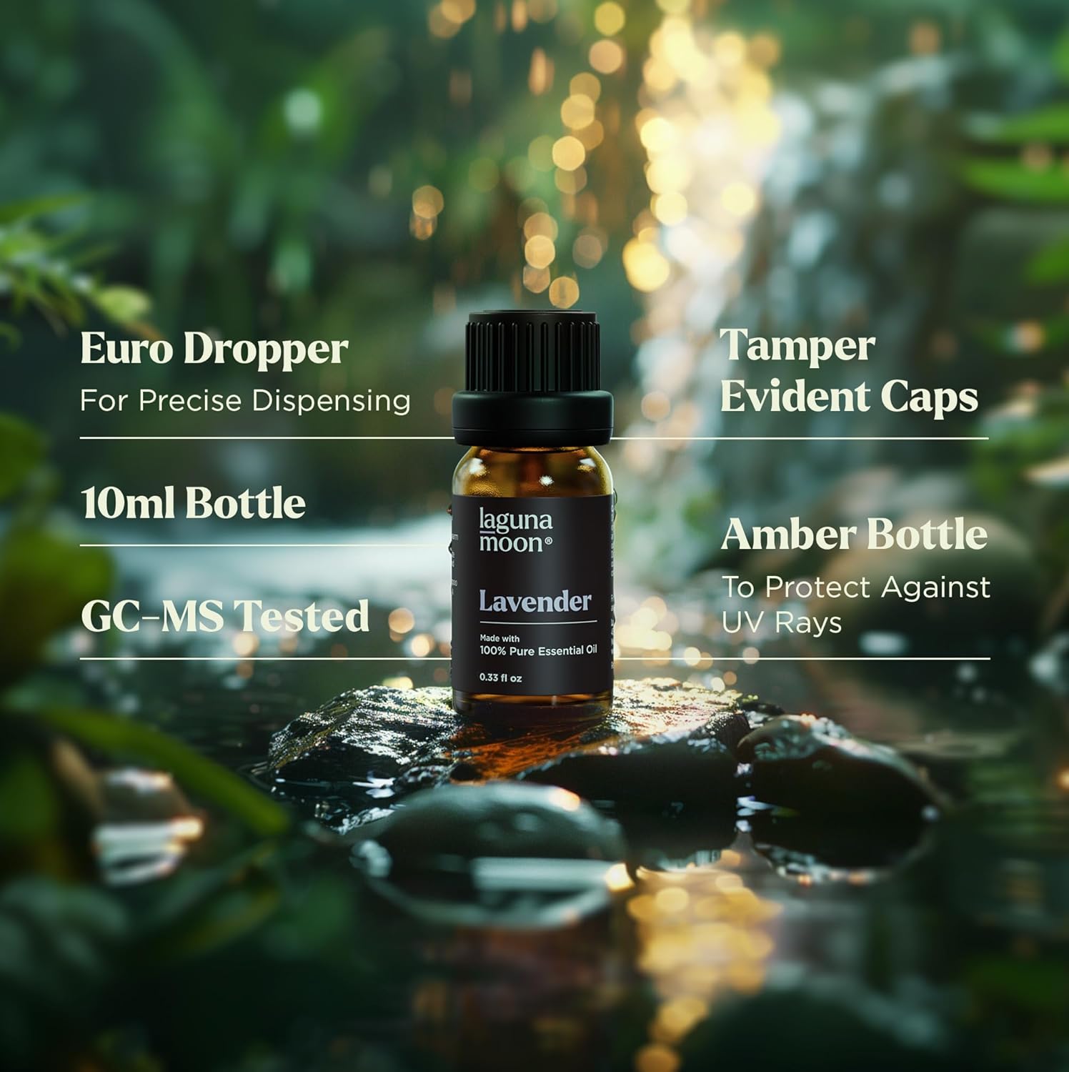 Lagunamoon Essential Oils Set, Top 20 Gift Set Oils for Diffusers, Humidifiers, Aromatherapy, Candle Making Scents, Cars & Home Products, Peppermint, Tea Tree, Lavender, Eucalyptus, Lemongrass (10mL) - Image 6