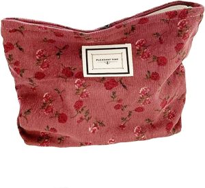 Cosmetic Bags for Women, Large Flor...