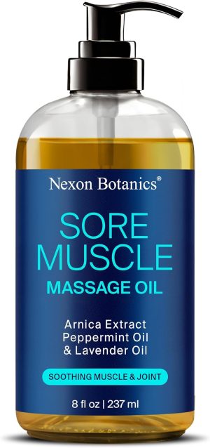 Sore Muscle Massage Oil for Massage...