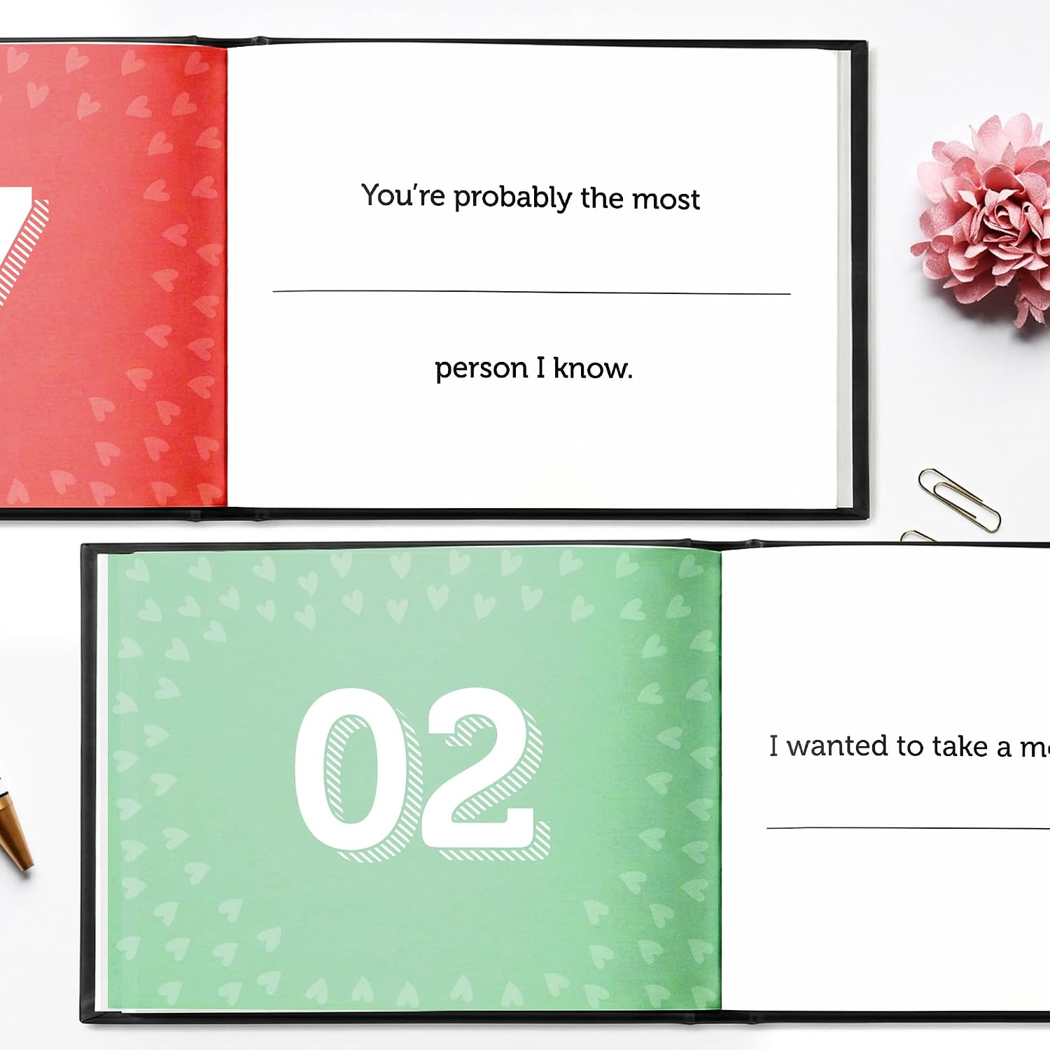 What I Love about You Book - Valentines Day Gifts for Him, Her - Fill-in-the-Blank Book for Men, Boyfriend, Husband, Women, Girlfriend, Wife, Him, Her - Couples Gifts for Anniversary, Christmas & More - Image 4