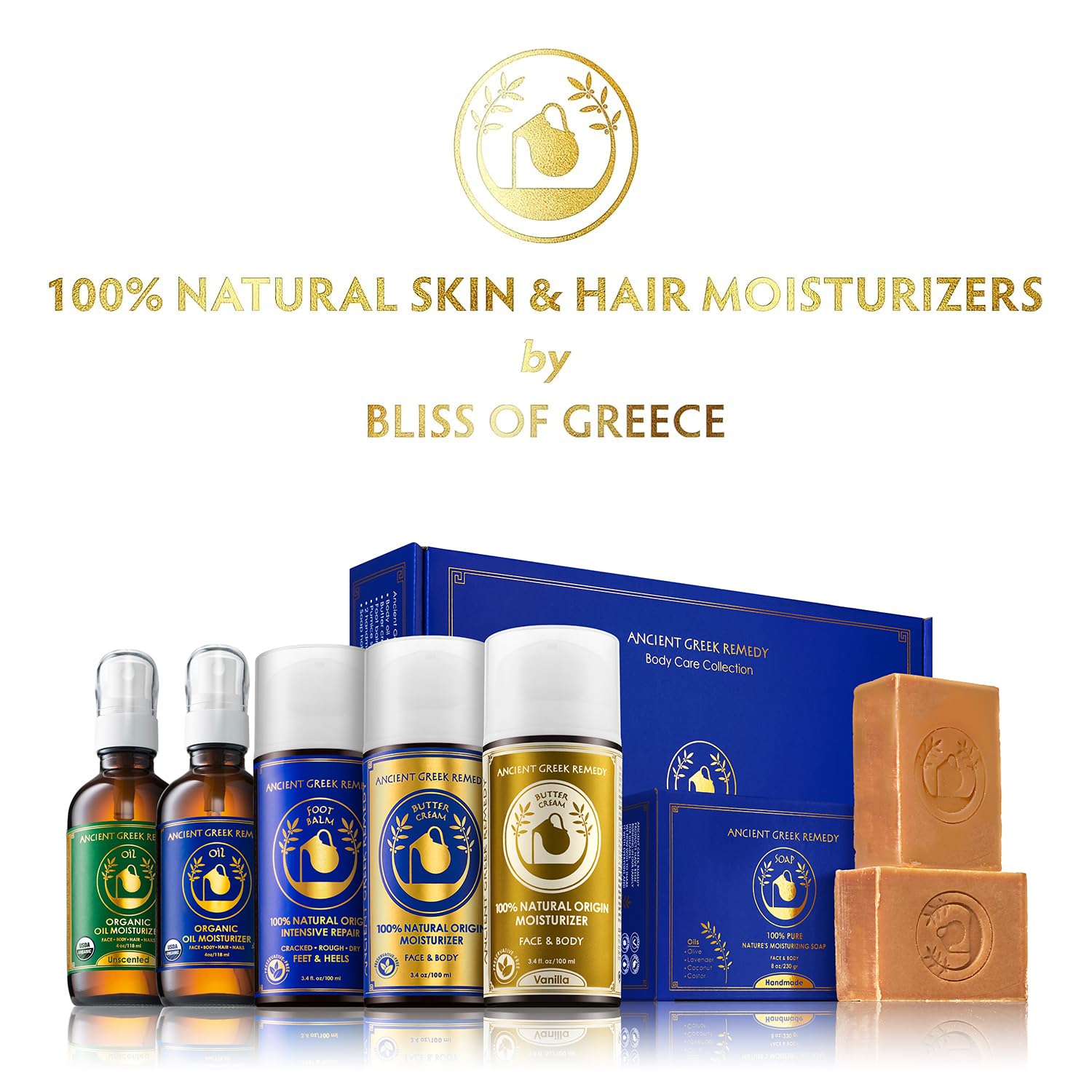 Organic Body & Face Oil for Dry Skin, Hydrating After Shower Moisturizer | Lightweight Nourishing Facial & Body Oil, Natural Cold-Pressed Almond, Olive, Jojoba, Rosehip & Lavender Oils, Vitamin E - Image 6