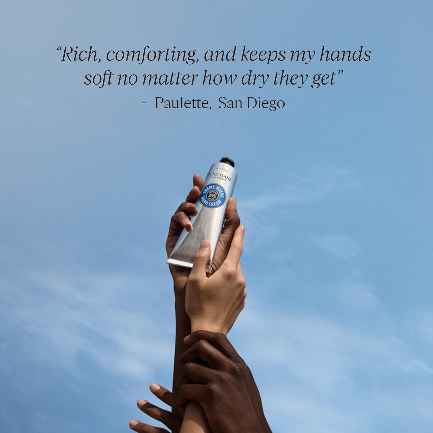 L'OCCITANE 20% Organic Shea Butter Hand Cream, Fast-Absorbing, Non-Greasy | Nourishes & protects dry, cracked hands, vegan, moisturizes & softens skin, daily use, giftable, skincare essential, luxury - Image 7