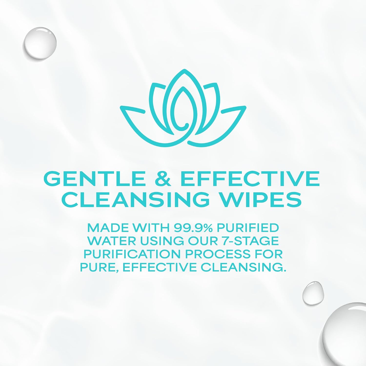 WaterWipes Sensitive Feminine Wipes, 99.9% Purified Water, pH Friendly for Daily Intimate Care, Gynecologist Approved, Fragrance Free, 112 Count (4 Packs) - Image 3