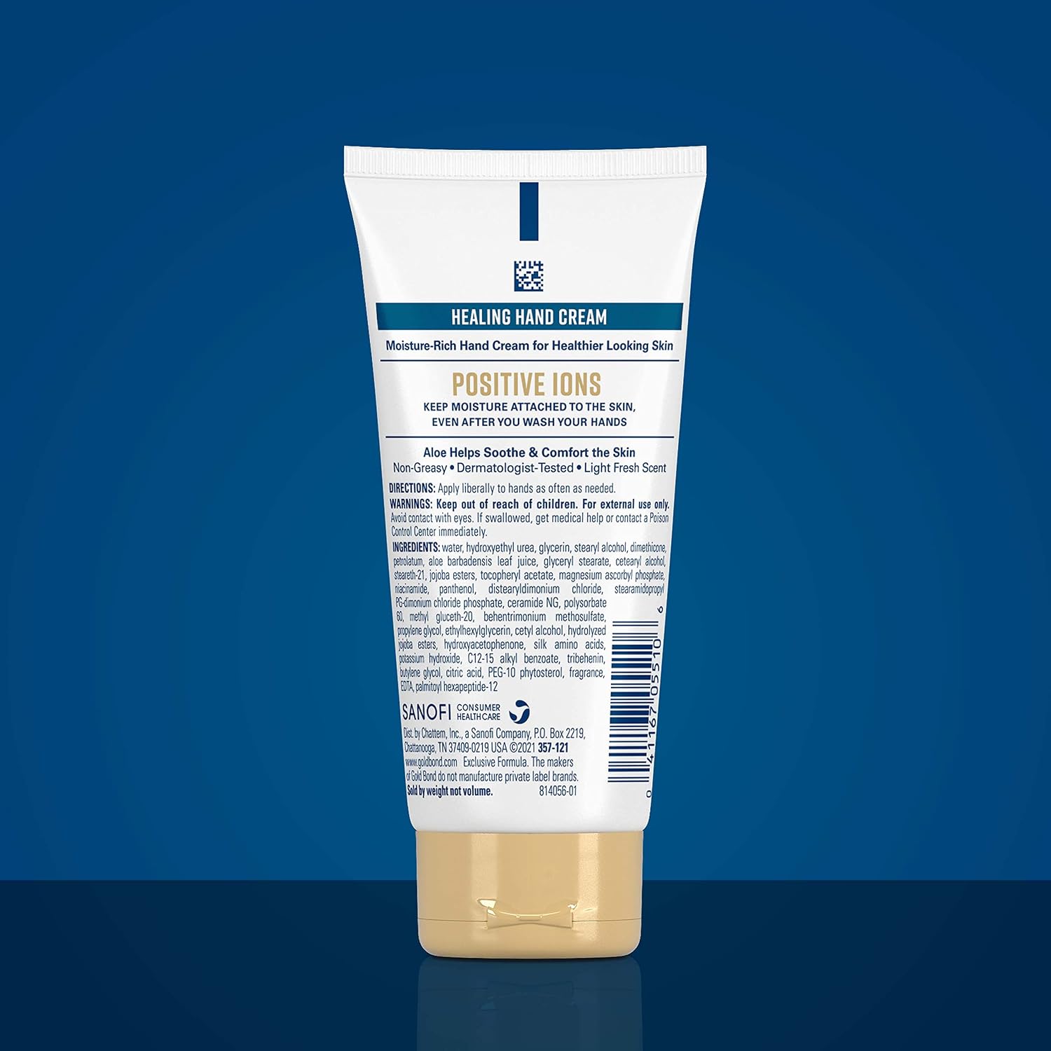 Gold Bond Healing Hand Cream, Hand Cream With Aloe, Moisture That Lasts Through Handwashing, 3 oz. (Pack of 2) - Image 3