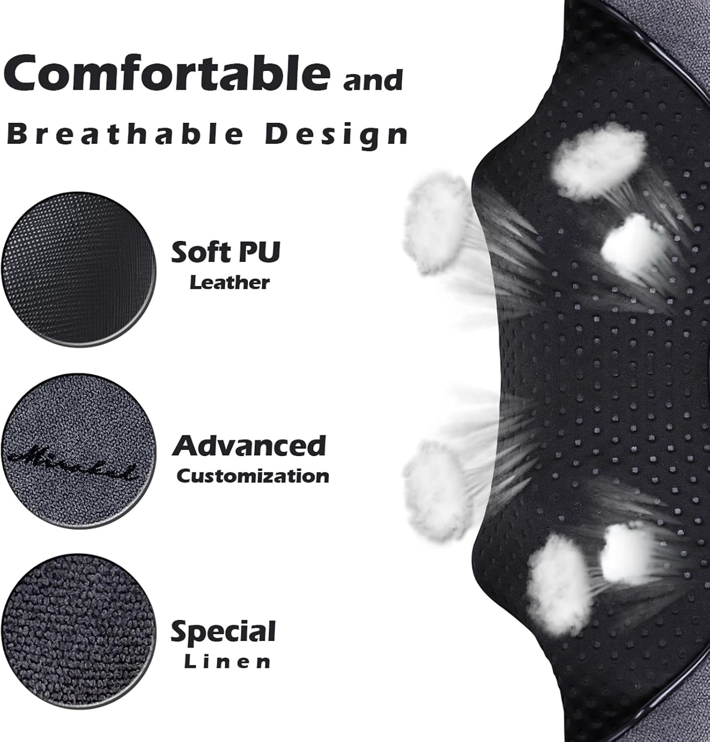 Mirakel Heat Neck Massager for Pain Relief Deep Tissue - Gift for Women Men | Ergonomic 3D kneading nodes, corded design, auto shutoff, Christmas ideal gifts for relaxing use at home, office, or travel - Image 7
