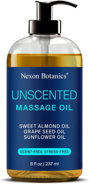 Unscented Massage Oil for Massage T...