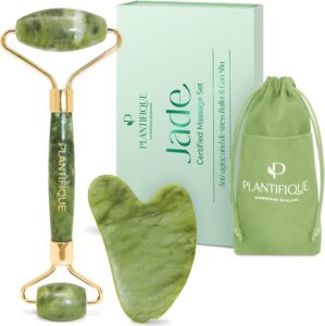 PLANTIFIQUE Jade Roller & Gua ...