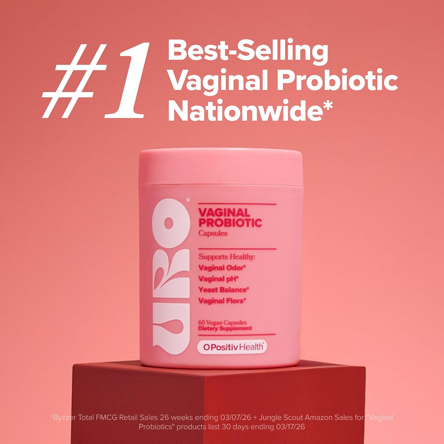 URO Vaginal Probiotics for Odor, Flora & pH Balance – 30-Day Supply - Image 8