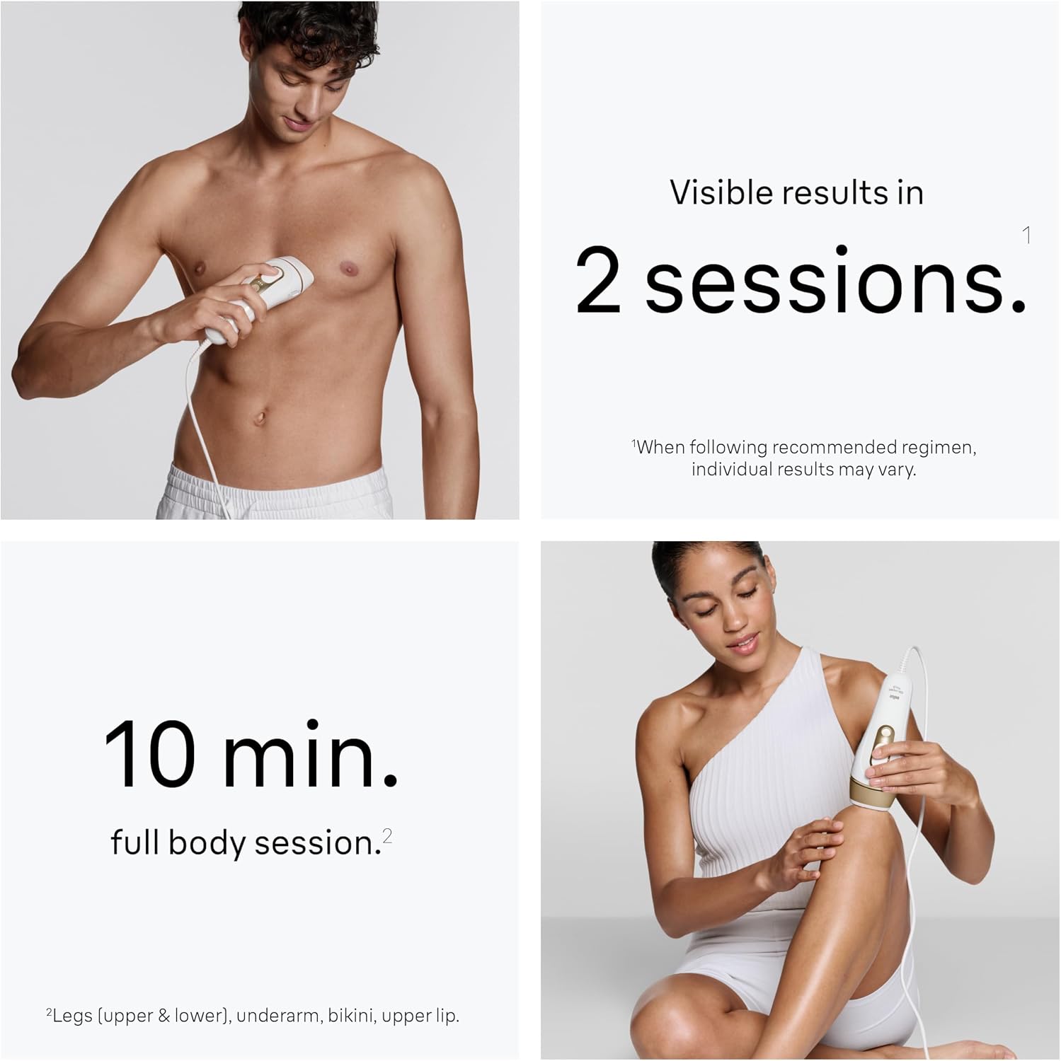 Braun IPL, Silk·Expert Pro 5, IPL Hair Removal for Women and Men, Permanent Laser Hair Reduction At-Home, 1 Head, IPL5100 - Image 3