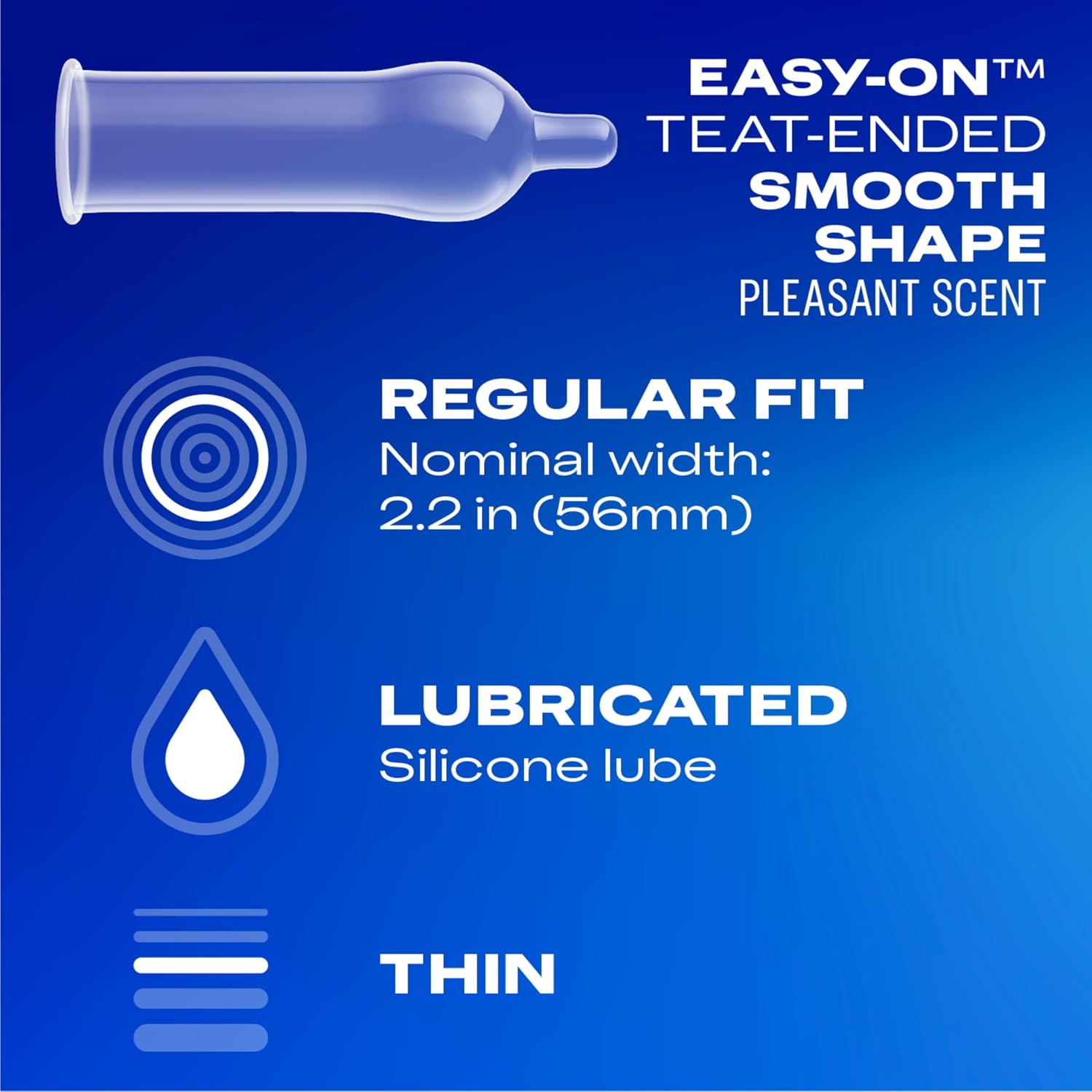Durex Extra Sensitive Thin Condoms, Lubricated Latex Condoms for Men, 12 Count - Image 2