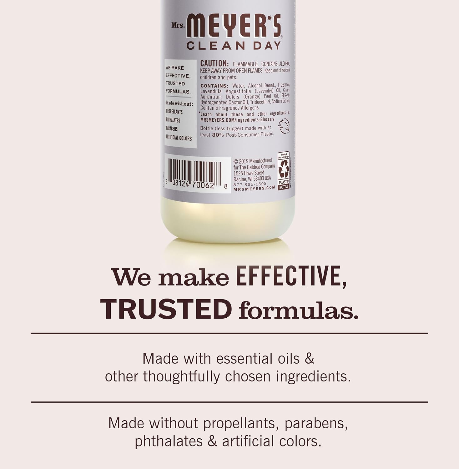 MRS. MEYER'S CLEAN DAY Room Spray, Lavender Scent, 8 Fl Oz Bottle - Image 5