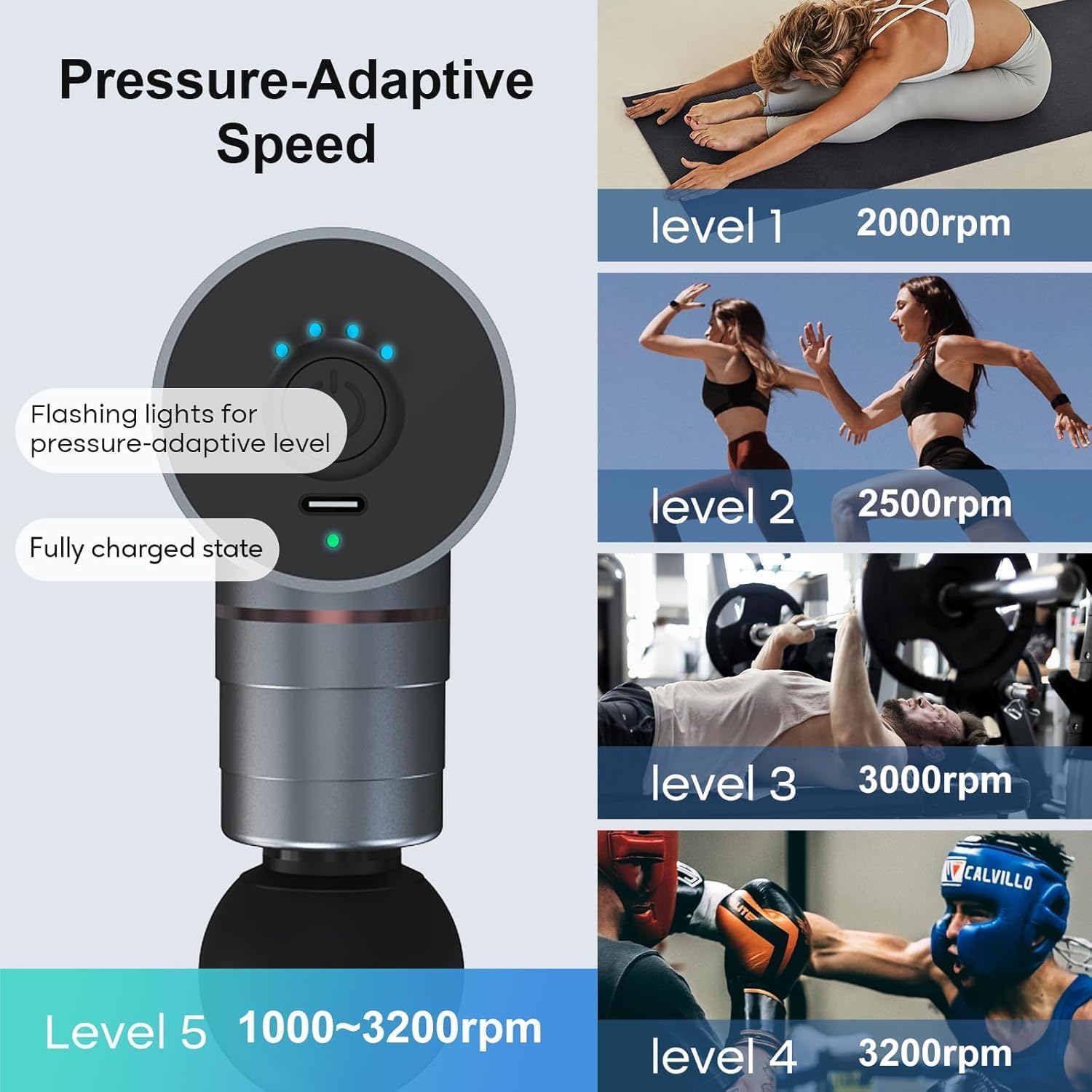 arboleaf Mini Massage Gun Deep Tissue, Portable Percussion Muscle Massager | Small Yet Powerful Full-Metal Design with a Quiet Brushless Motor for Deep Muscle Relief at Home, the Gym, or While Traveling - Image 2