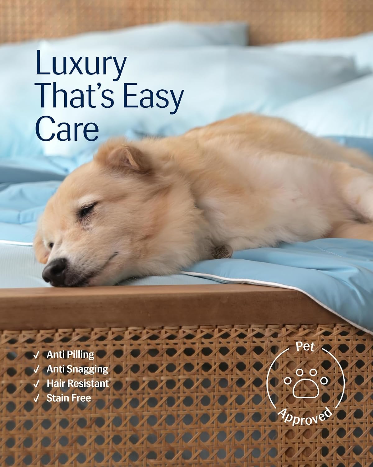 REST® Evercool® Cooling Comforter Blanket for Hot Sleepers, Full/Queen | All-Season Bedding to Keep Cool, Reversible Cool-to-Touch Fabric for Night Sweats, Breathable, Lightweight, Machine Washable - Image 8