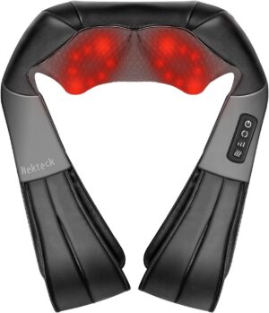 Nekteck Shiatsu Neck Massager with ...