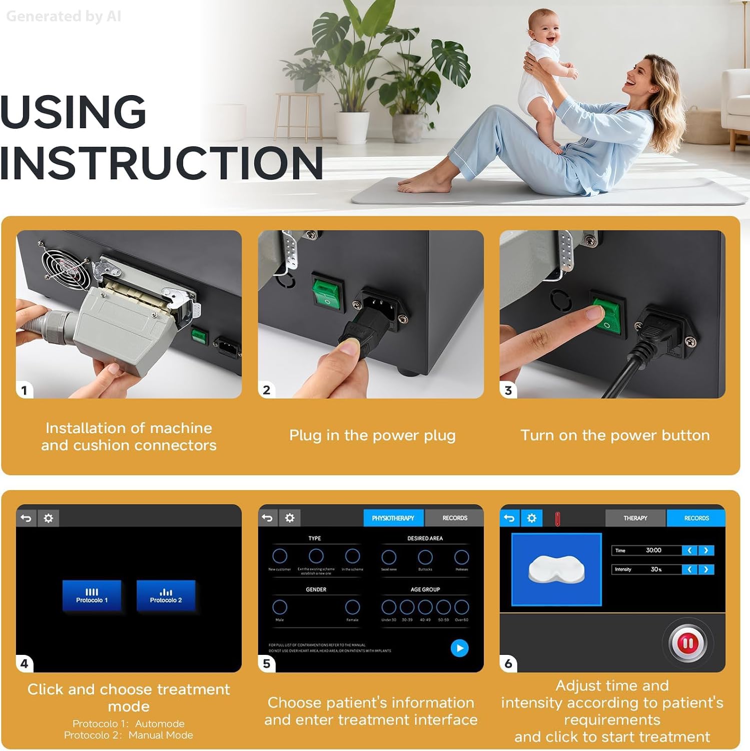 Adjustable Pelvic Floor Exerciser for Pelvic Wellness at-Home Pelvic Strengthening Training Device for Men & Women Portable Kegel Device for Muscle Toning - Image 6