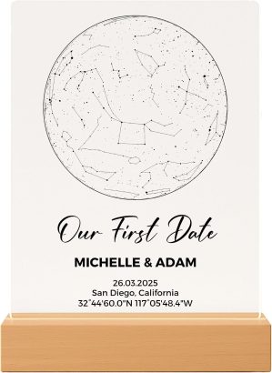 Custom Star Map by Date – Per...