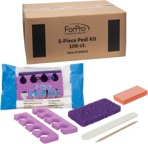 ForPro 5-Piece Pedi Kit, 100-Count,...