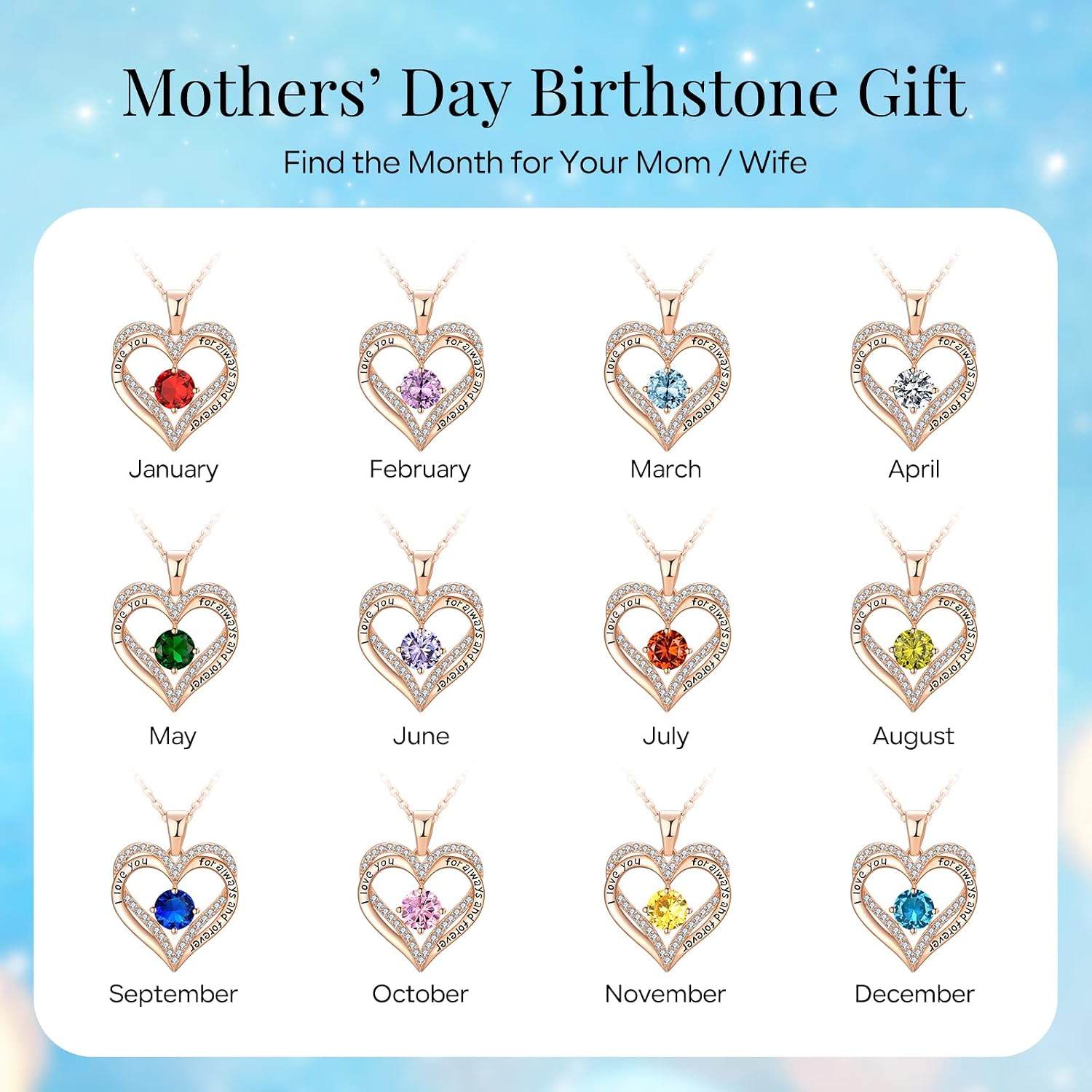 18K Rose Gold Necklaces for Women Birthday Gifts for Women Jewelry for Women Birthday Gifts for Wife Girlfriend Daughter Wife Birthday Gifts for Anniversary Mothers Day Christmas Valentines Gifts - Image 6