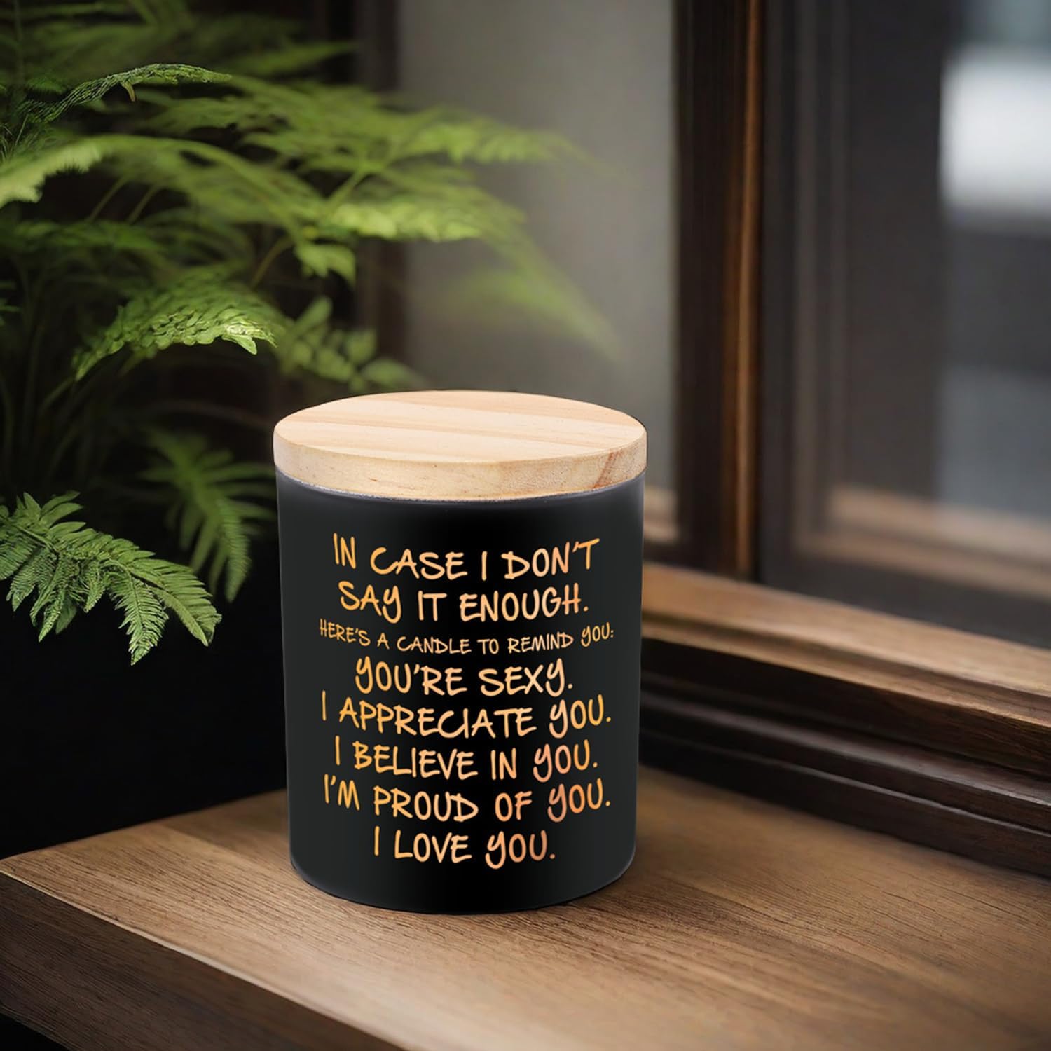 Gifts for Him Husband Boyfriend Funny Lavender Scented Soy Candle for Men | Romantic Unique Fathers Day Christmas Anniversary Birthday I Love You Gifts for Him - Image 5