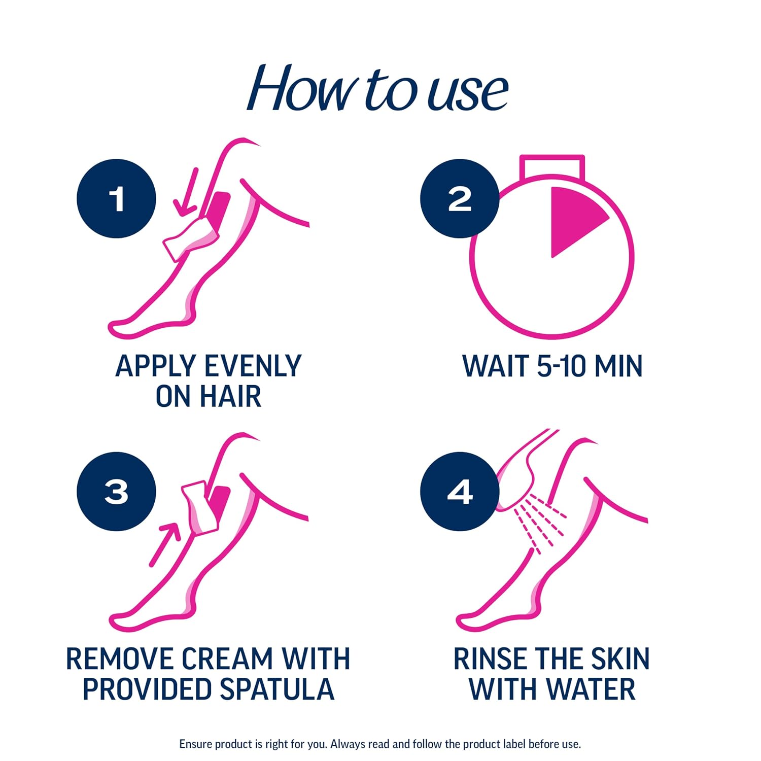 Veet Sensitive Skin Hair Removal Cream For Women, Painless Bikini Hair Removal Gel, Dermatologically Tested Depilatory Cream For Bikini Line, Legs, Arms, Underarms, 13.5 FL OZ Pump Bottle with Tool - Image 5