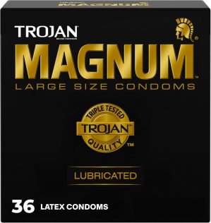 TROJAN Magnum Lubricated Large Cond...