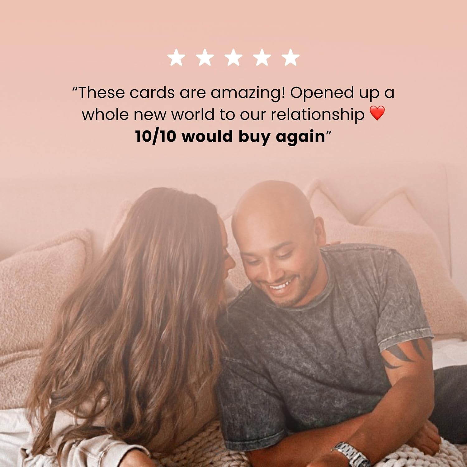 Couples Connection Cards - 50 Conversation Starters for Couples | Meaningful Conversation Starters For Couples, The Adventure Challenge Couples Cards, Wedding Gift For Partners - Image 6