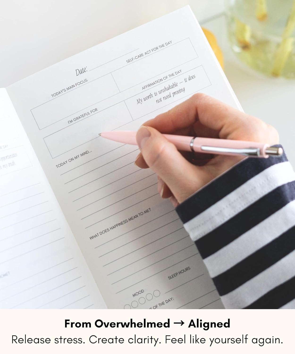 Lamare Self Care Journal for Women – Guided Self Love Workbook for Women | Nurture Your Well-Being | Mental Health Journal and Wellness Planner for Mindful Living - Womens Self Care Gifts - Image 3
