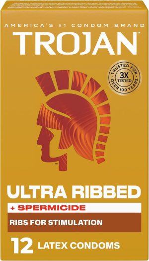 TROJAN Stimulations Ultra Ribbed Sp...