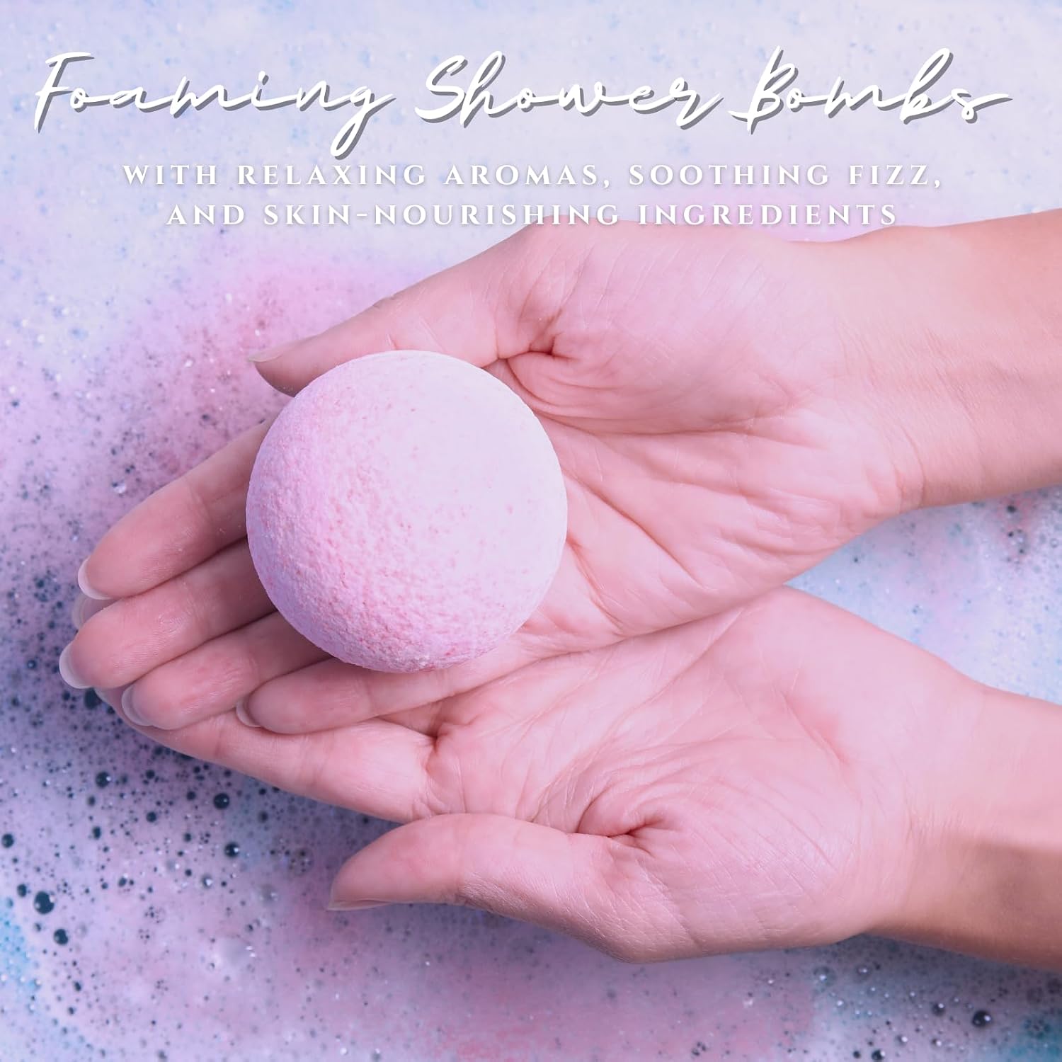 Hemp Oil Bath Bombs | Bath Bomb, 2 Pack Fizzy Spa Gift Natural Hemp Oil Extract and Lavender Essential Oils Bath Gift for Moisturizing Dry Skin, Relaxing, Bubble Bath for Gifts Idea for Men Women - Image 4