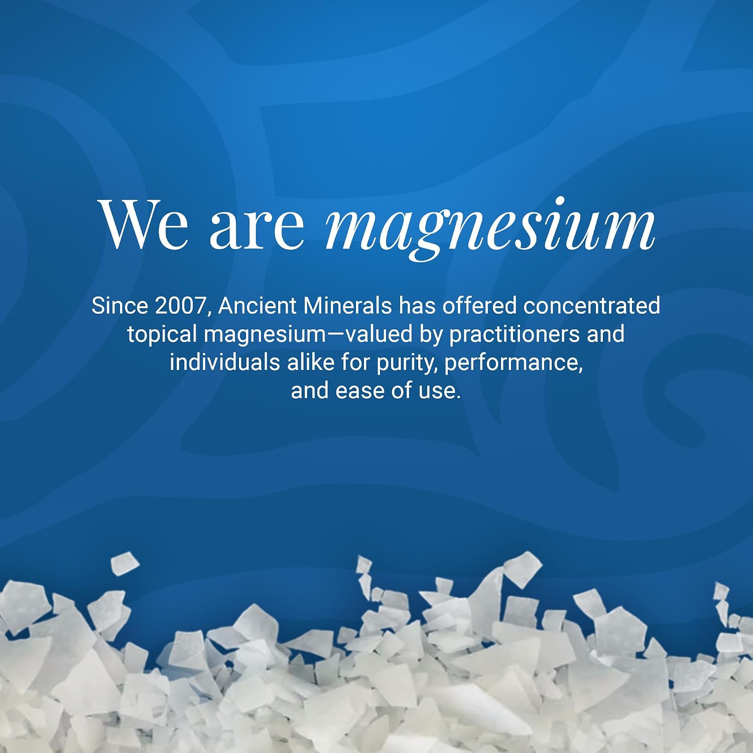 Ancient Minerals Magnesium Bath Flakes, Epsom Salt Alternative, 1.65lb | Pure Zechstein magnesium chloride flakes for soaking & whole-body replenishment. 1.65 lb resealable bag. - Image 2