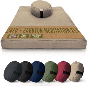 Meditation Cushion Mat Set HEMP ...
