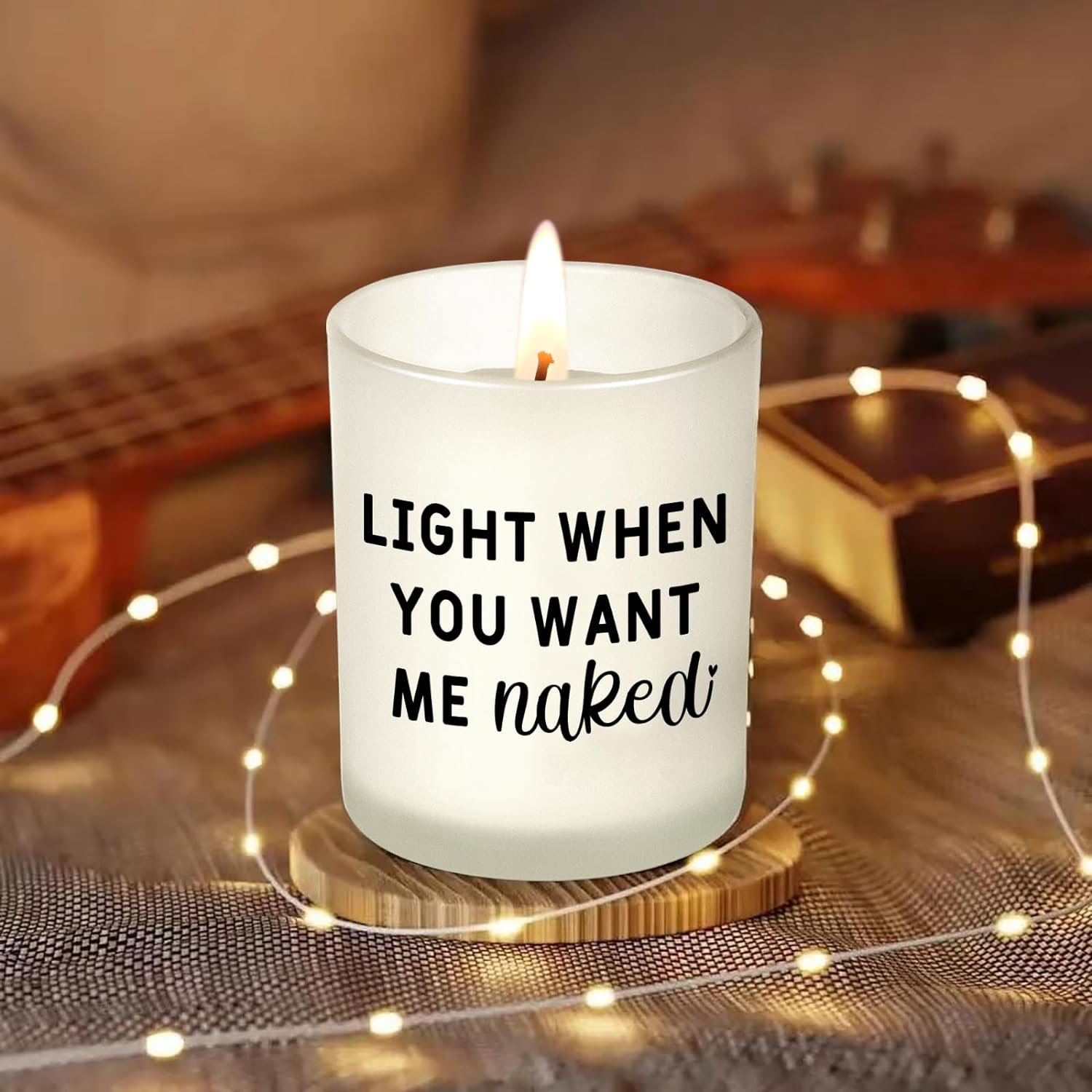 Gifts for Him Boyfriend Husband Men Couples Gift Ideas, Romantic Valentines Day Gift for Him, Naughty Boyfriend Birthday Gifts, Funny Anniversary Presents for Men husband Couple, Christmas, Candles - Image 3
