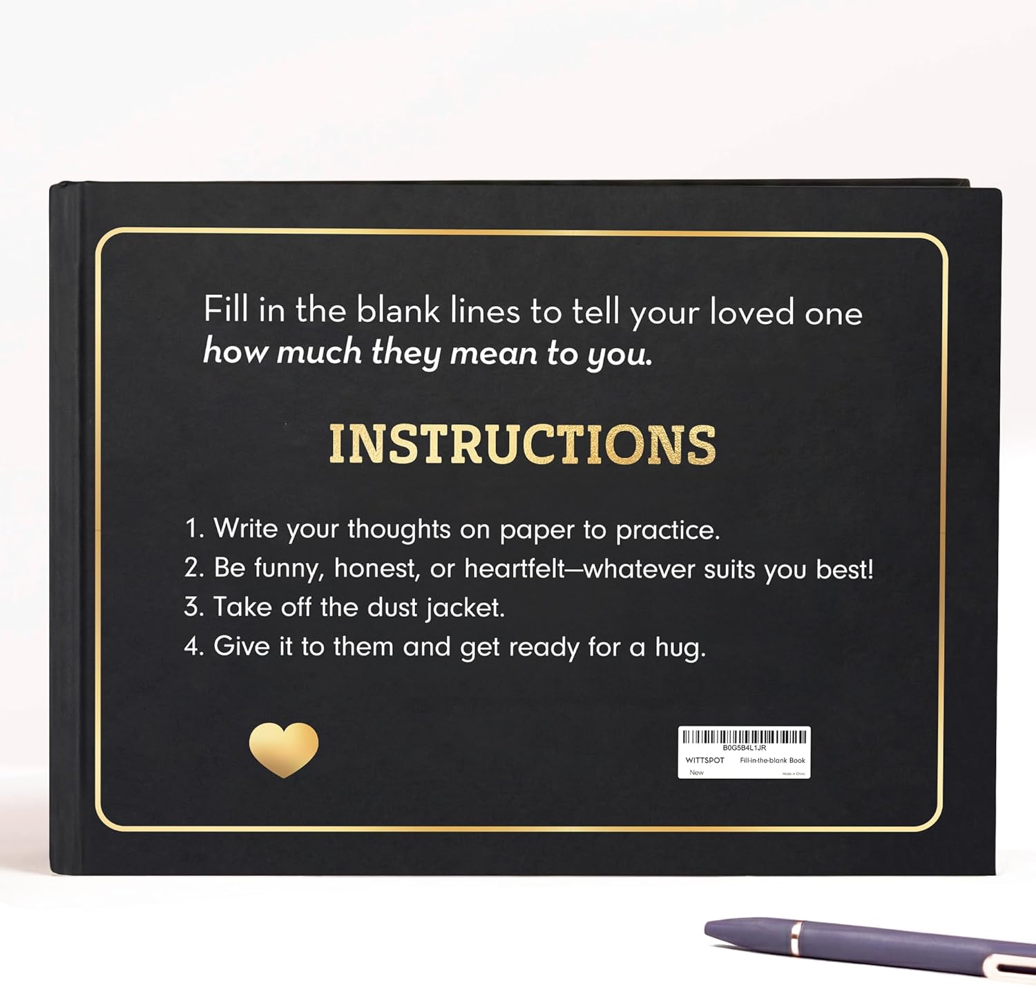 What I Love about You Book - Valentines Day Gifts for Him, Her - Fill-in-the-Blank Book for Men, Boyfriend, Husband, Women, Girlfriend, Wife, Him, Her - Couples Gifts for Anniversary, Christmas & More - Image 3
