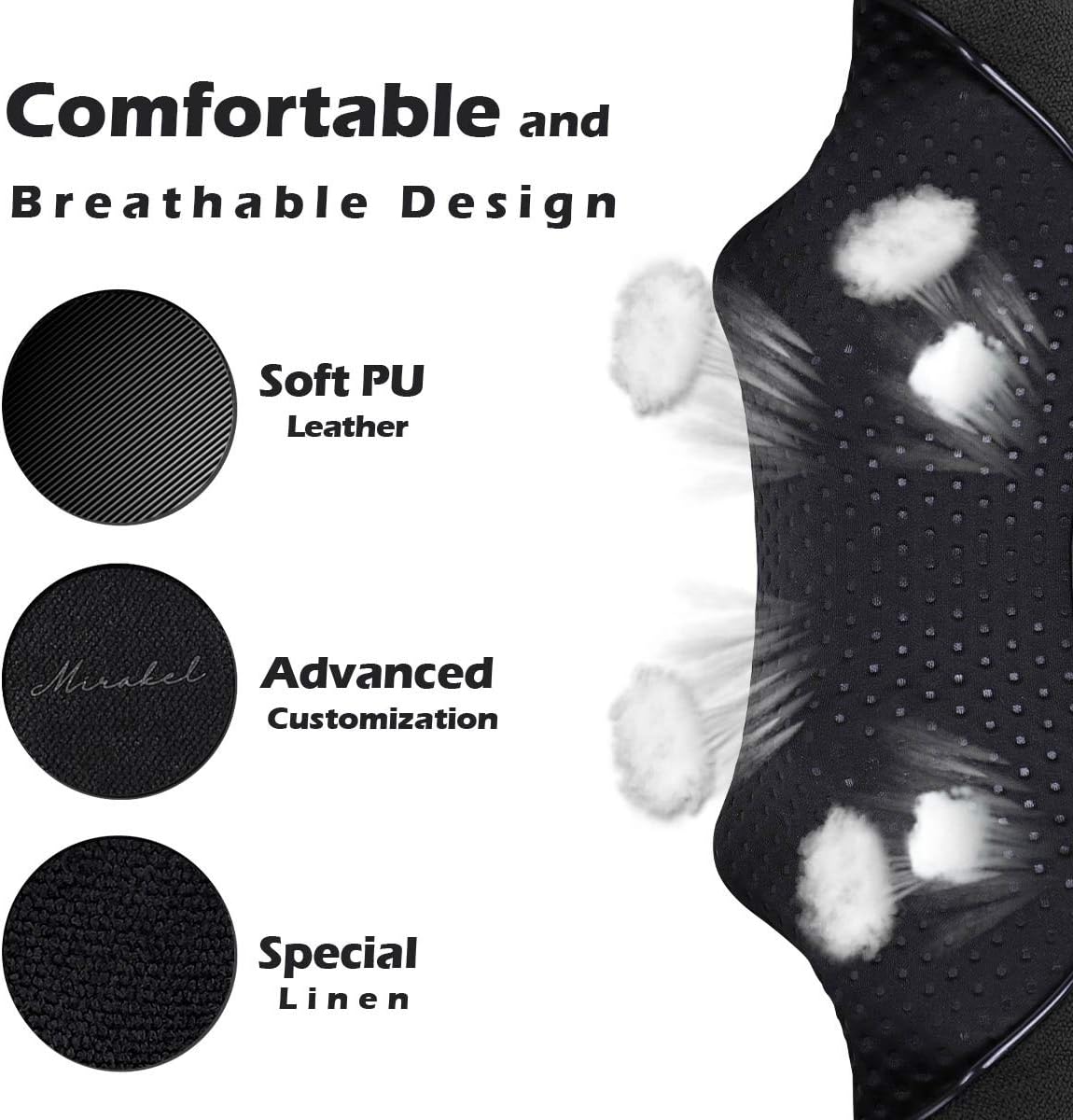 Shiatsu Neck Back & Shoulder Massager with Heat for Pain Relief Deep Tissue | Christmas Ideal Gifts for Women Men Mom Dad, Wife Husband, Him Her, Fathers Day, Mothers Day, Birthday Gift (NOT Cordless) - Image 4
