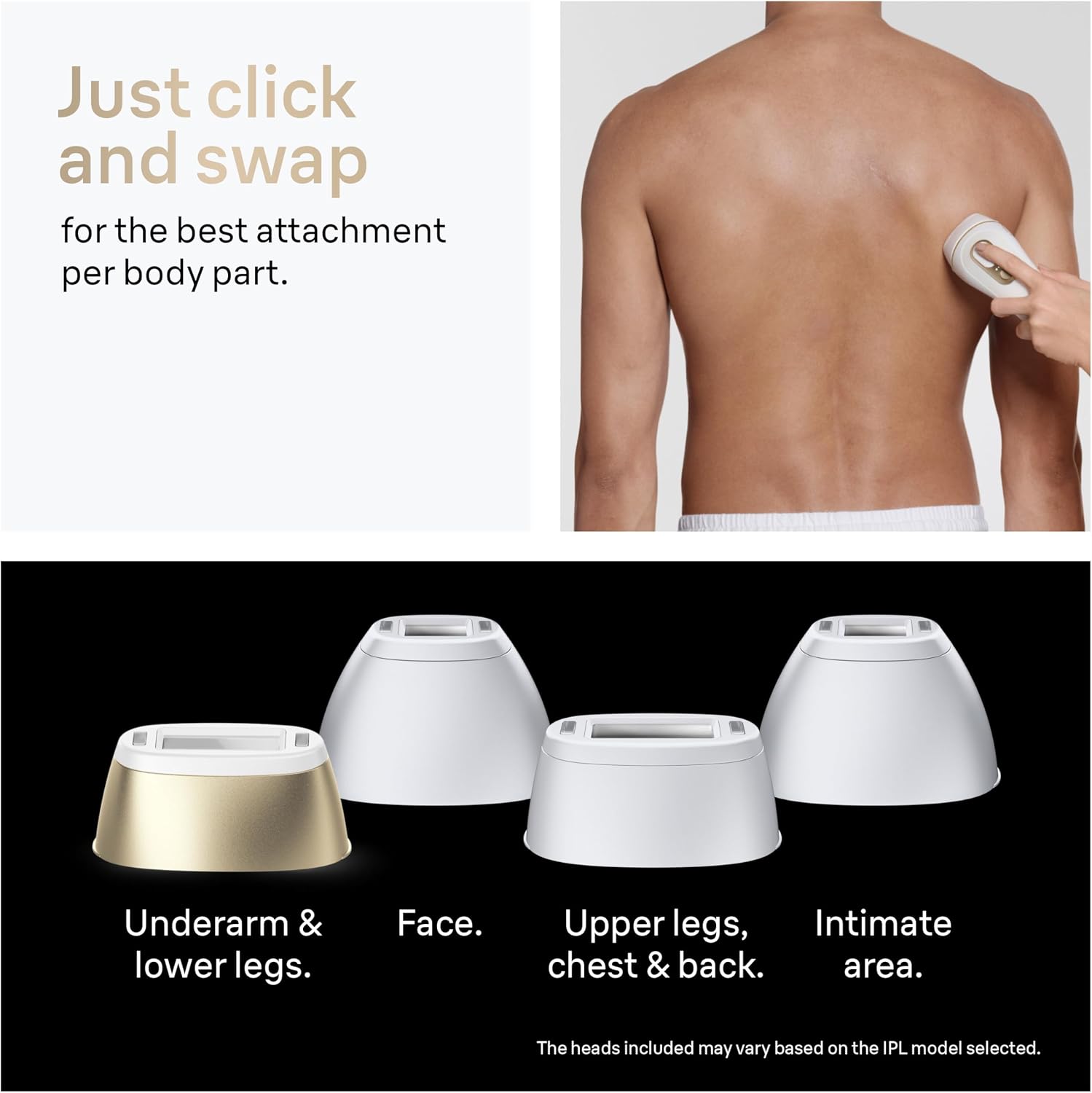 Braun IPL, Silk·Expert Pro 5, IPL Hair Removal for Women and Men, Permanent Laser Hair Reduction At-Home, 2 Heads, Pouch, Venus Razor, IPL5157 - Image 7