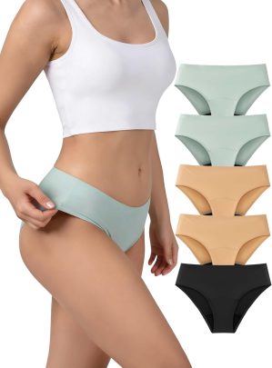 TIICHOO Seamless Period Underwear f...