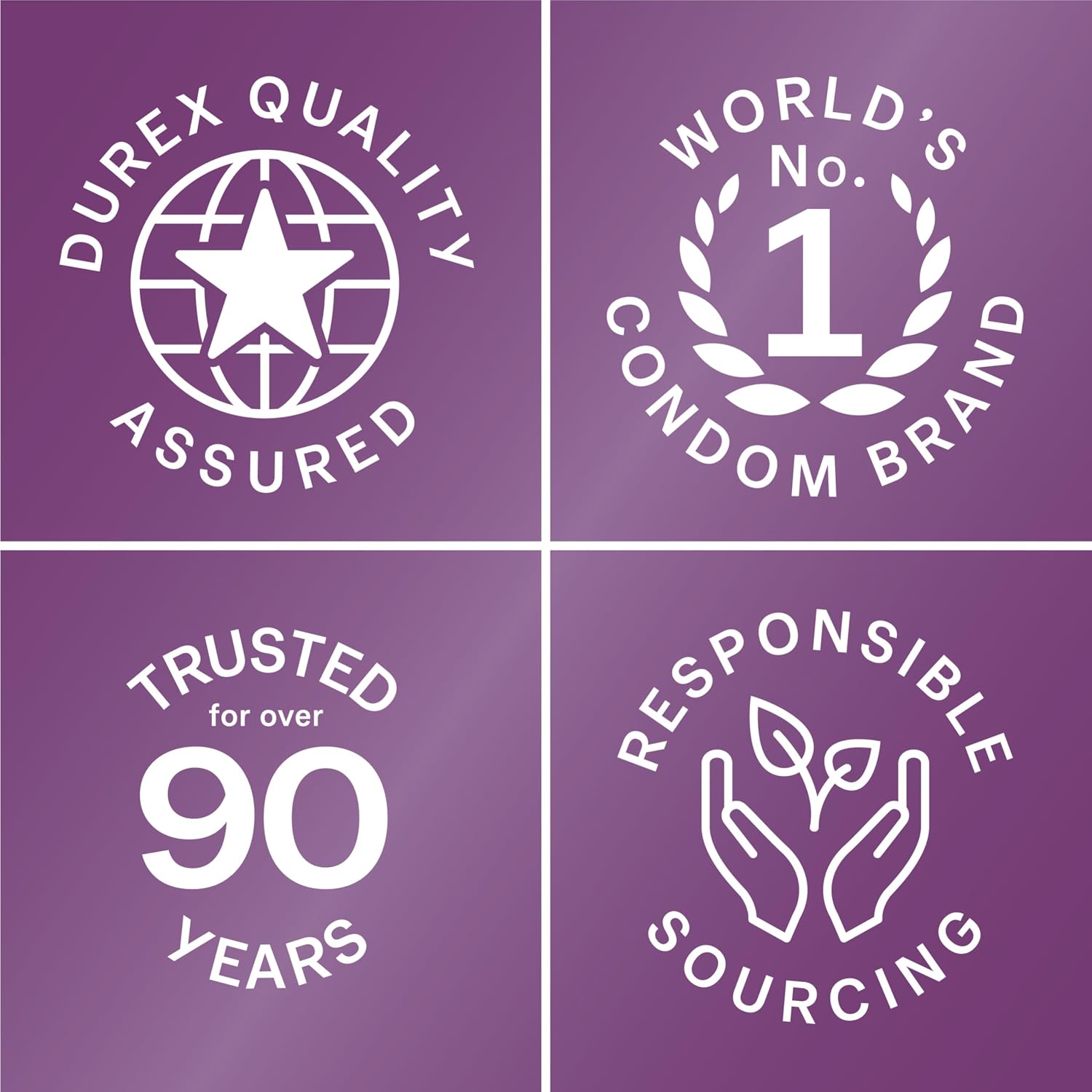 Durex Pleasure Pack Assorted Thin Condoms, Exciting Mix of Sensation and Stimulation, Lubricated Natural Rubber Latex Condoms for Men, 42 Count - Image 6