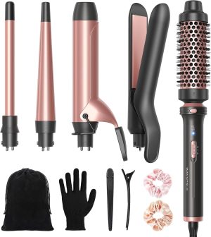 Wavytalk 5 in 1 Curling Iron with T...