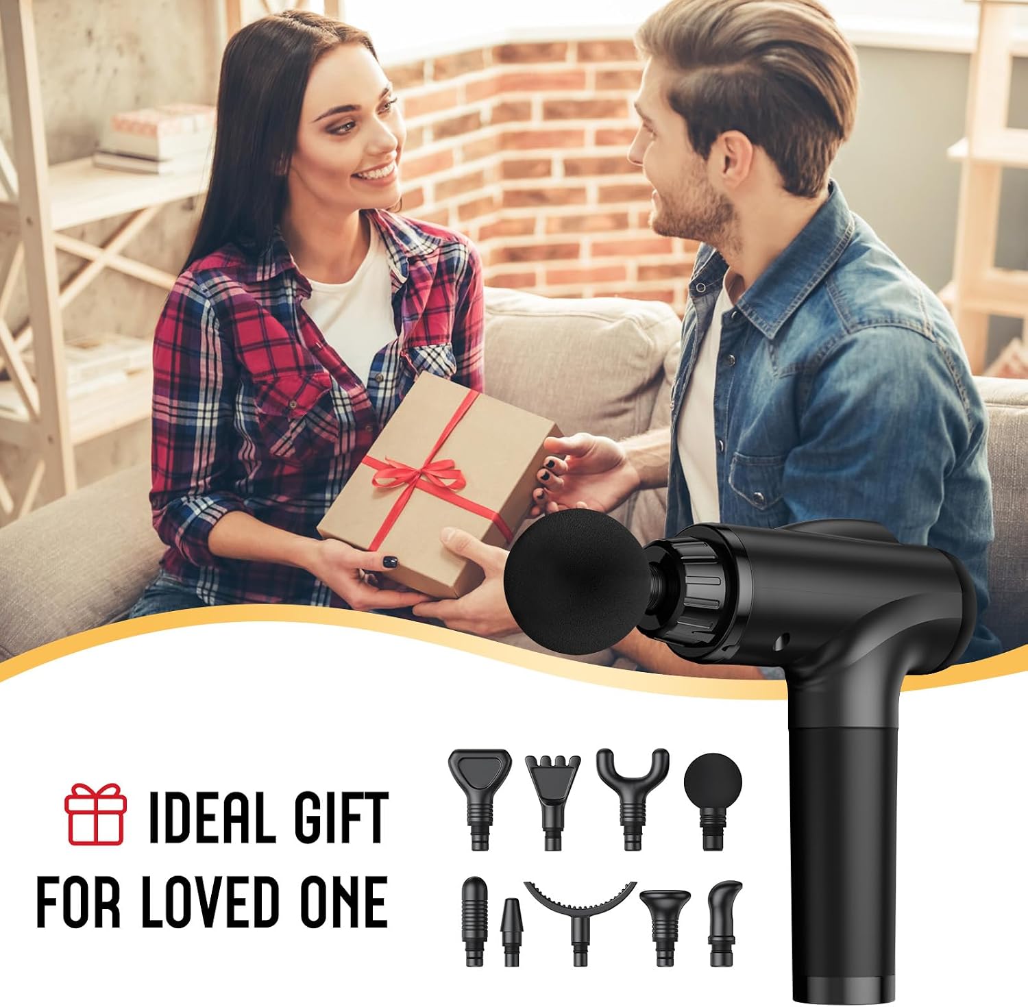 OLsky Massage Gun Deep Tissue 30 Speeds 9 Attachments Handheld (Black) | Electric Muscle Massager, High-intensity Percussion, Massage Device for Pain Relief, Quiet and Powerful, Ideal for Recovery - Image 6