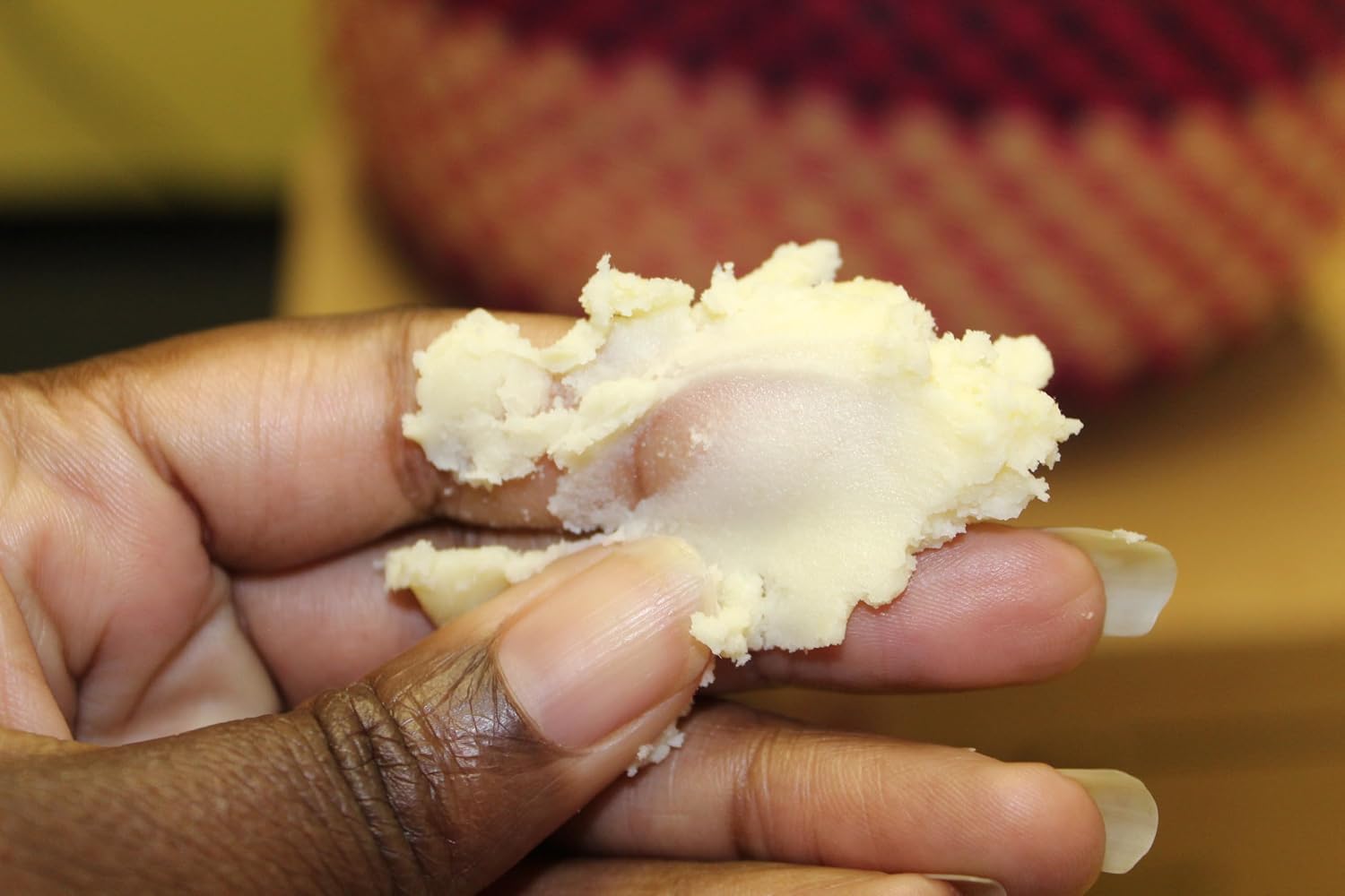 3CAYG Raw Organic Ivory Shea Butter 5LB Pail Clean Ready to Use Bulk Shea Butter Raw African Shea Butter Great for Body Butters Soap Making Haircare Skincare DIY Beauty Products (5LB) - Image 3