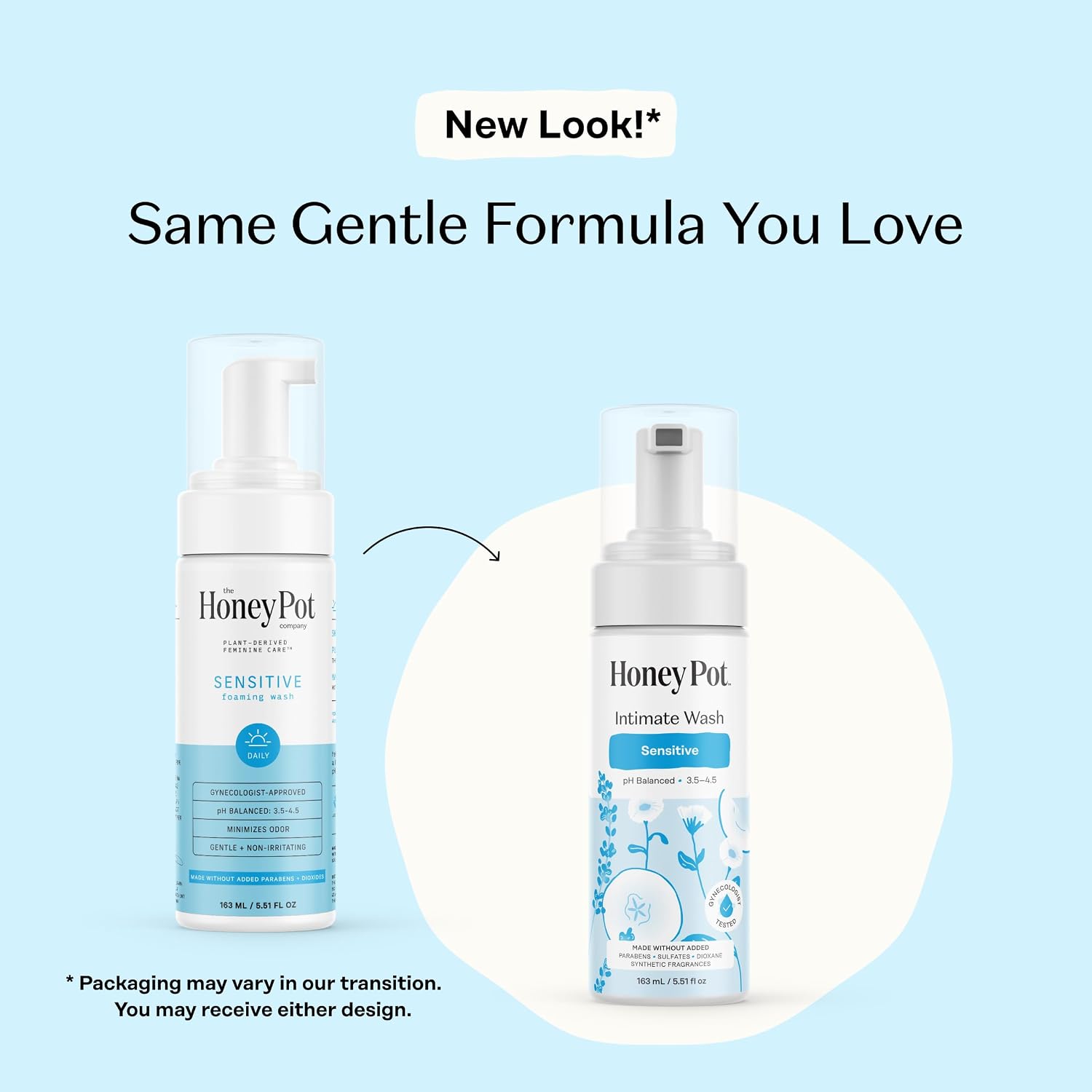 The Honey Pot Company - Feminine Wash - Sensitive - pH Balanced | Herbal Infused Plant-Based Feminine Care for Sensitive Skin - Daily Intimate Cleanser for Women - 5.51 Fl Oz - Image 2
