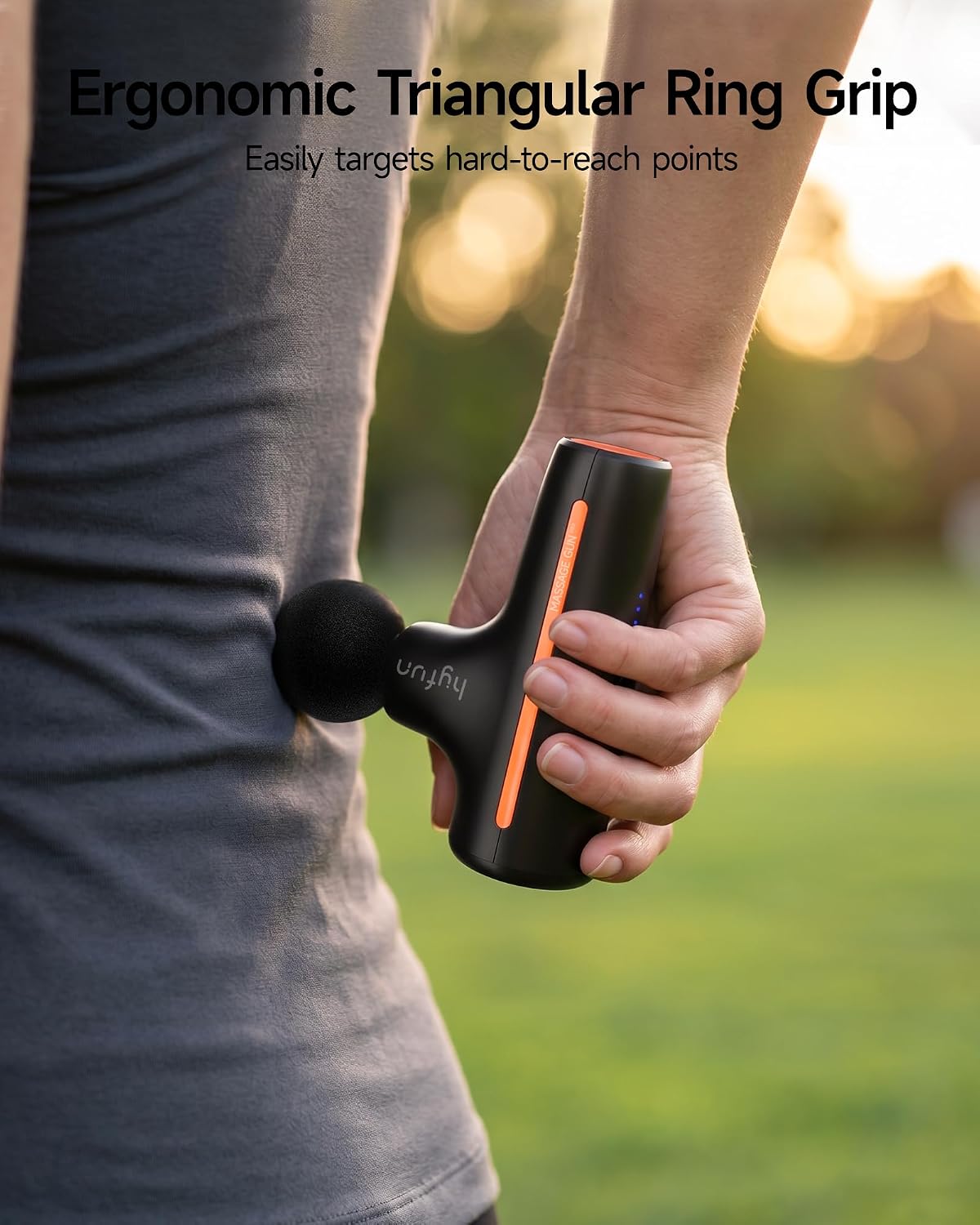 Super Mini Massage Gun, Travel Handheld Massager for Muscle Recovery | Ultra-Compact Design, Deep Tissue Percussion Massager, Men & Women Soreness Relief, Home, Gym, Office, FSA Eligible HSA - Image 5