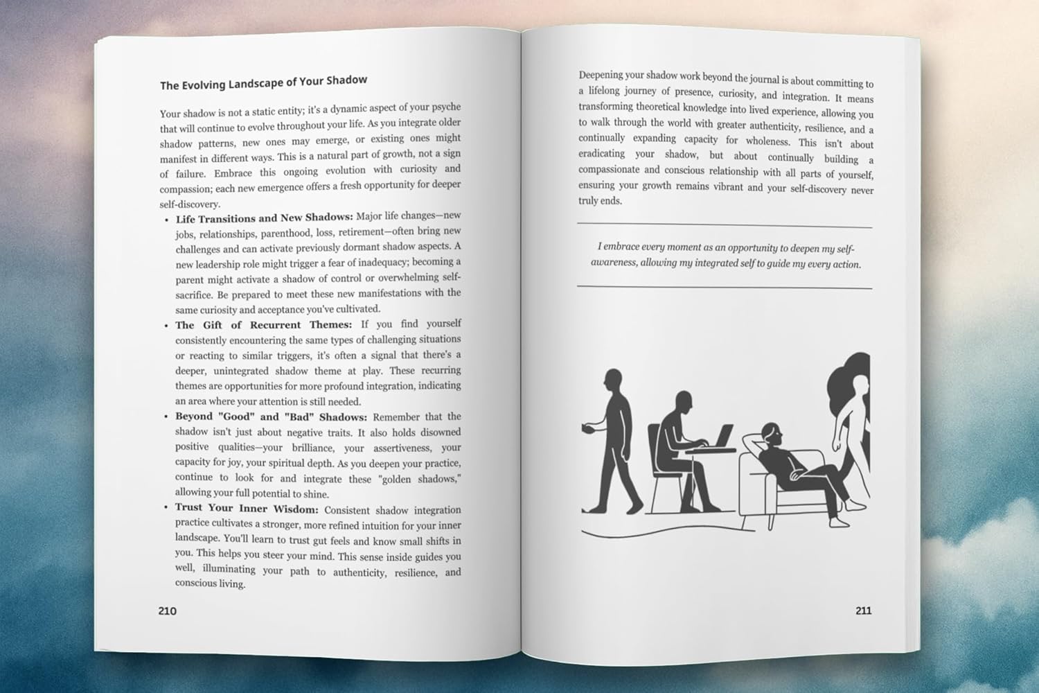 Shadow Work Journal & Workbook: Therapist Approved 5 in 1 Self Therapy Book to Explore Your Depths, Repair Inner Wounds and Integrate Your Shadows - Image 3