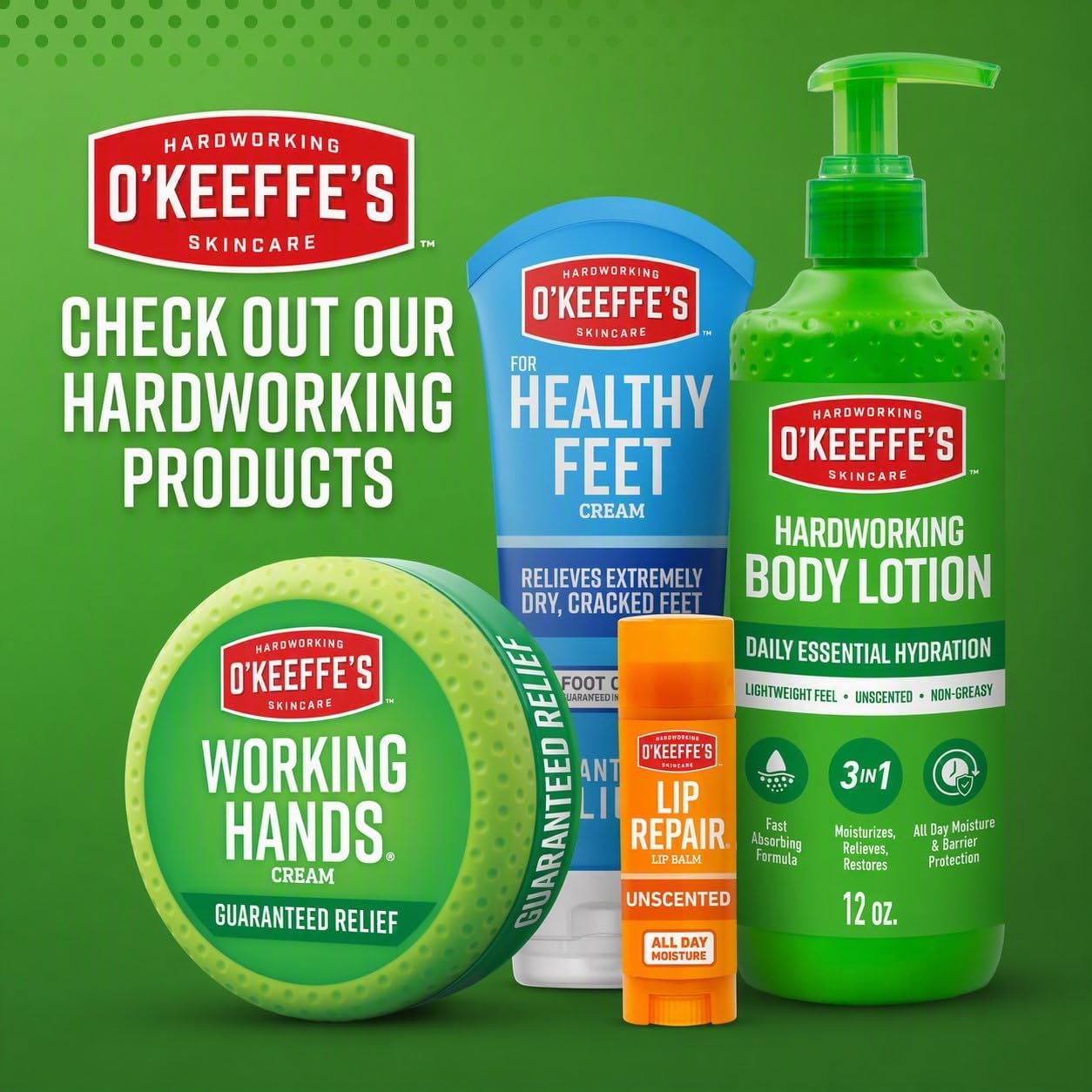 O'Keeffe's Working Hands Hand Cream for Extreme Dryness - 3 oz Tube (2 Pack) - Repairing Skincare for Cracked, Dry Hands - Image 8