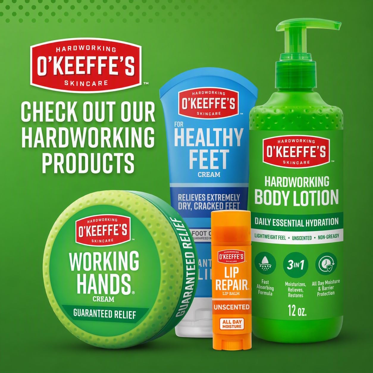 O'Keeffe's Healthy Feet Foot Cream, 3.2 oz Jar, 1-Pack For Extreme Dryness | Repairs Extremely Cracked, Dry Feet, Retains Moisture Levels, Hypoallergenic, Non-Greasy, Instantly Boosts Moisture - Image 8